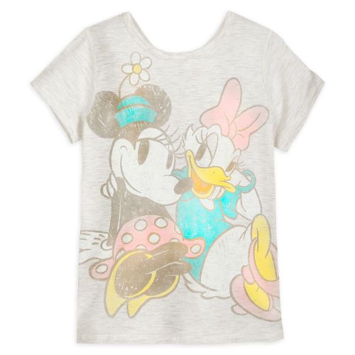 디즈니 Disney Minnie Mouse and Daisy Duck T-Shirt for Kids ? Sensory Friendly