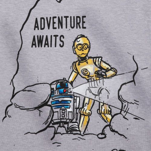 디즈니 Disney R2-D2 and C-3PO T-Shirt for Kids ? Star Wars ? Sensory Friendly