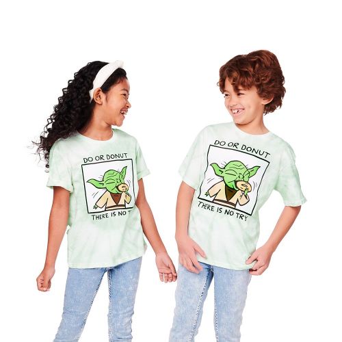 디즈니 Disney Yoda Tie-Dye T-Shirt for Kids ? Star Wars