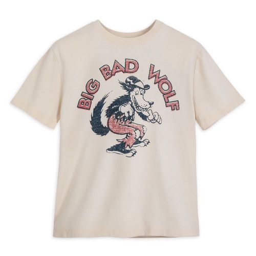 디즈니 Disney Big Bad Wolf Vintage-Style T-Shirt for Kids