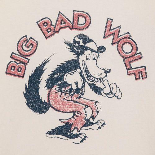 디즈니 Disney Big Bad Wolf Vintage-Style T-Shirt for Kids