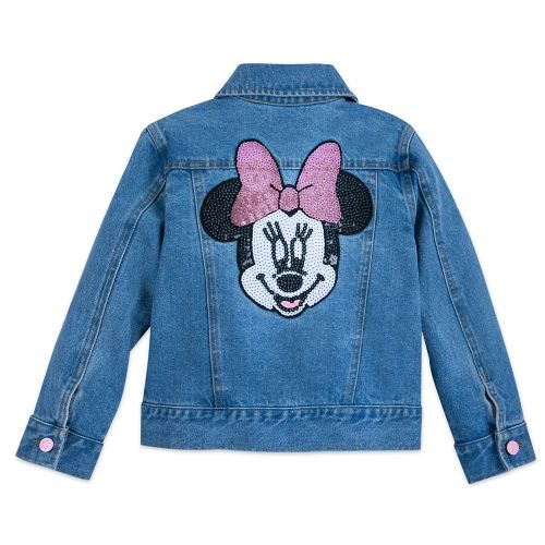 디즈니 Disney Minnie Mouse Denim Jacket for Girls
