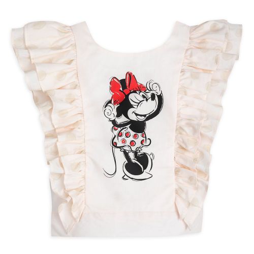 디즈니 Disney Minnie Mouse Ruffled Fashion Top for Kids