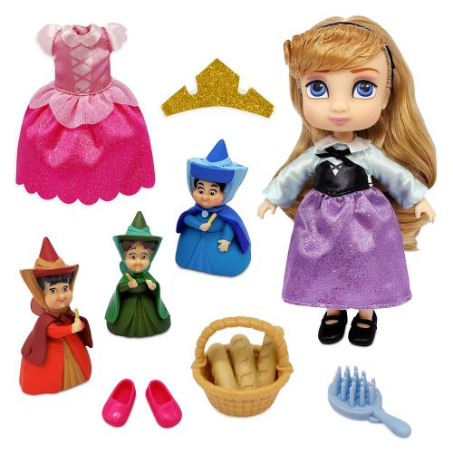 디즈니 Aurora Disney Animators Collection Mini Doll Play Set ? Sleeping Beauty ? 5
