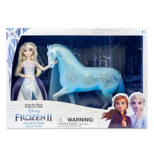 디즈니 Disney Elsa and Ice Nokk Figure Set ? Frozen 2