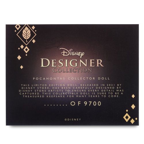 디즈니 Pocahontas Limited Edition Doll - Disney Designer Collection