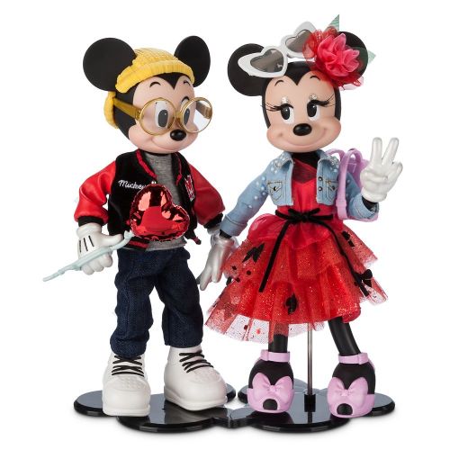 디즈니 Disney Mickey and Minnie Mouse Limited Edition Doll Set