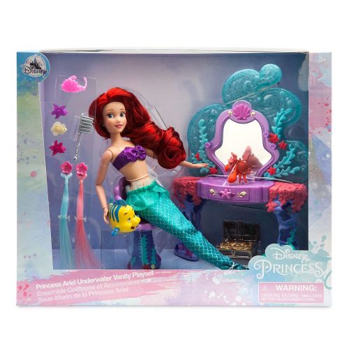디즈니 Disney Ariel Classic Doll Underwater Vanity Play Set ? The Little Mermaid