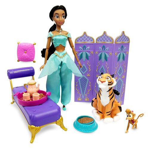 디즈니 Disney Jasmine Classic Doll Palace Lounge Play Set ? Aladdin