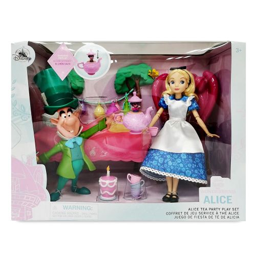 디즈니 Disney Alice in Wonderland Tea Party Classic Doll Play Set
