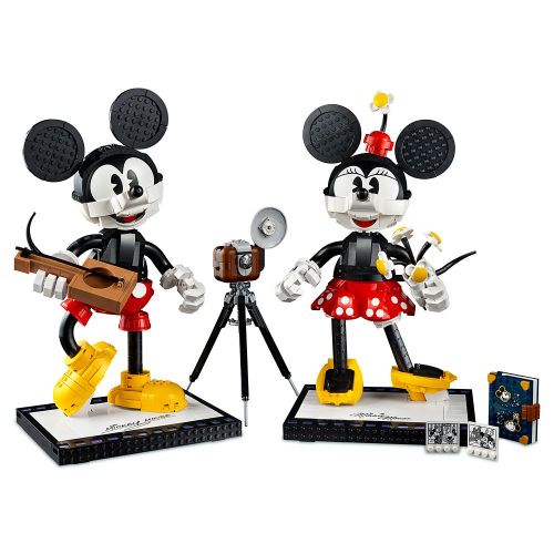 디즈니 Disney LEGO Mickey Mouse & Minnie Mouse Buildable Characters 43179 Building Set