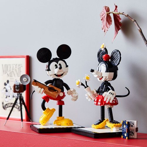 디즈니 Disney LEGO Mickey Mouse & Minnie Mouse Buildable Characters 43179 Building Set