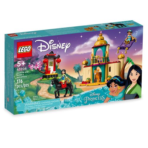 디즈니 Disney LEGO Jasmine and Mulans Adventure 43208