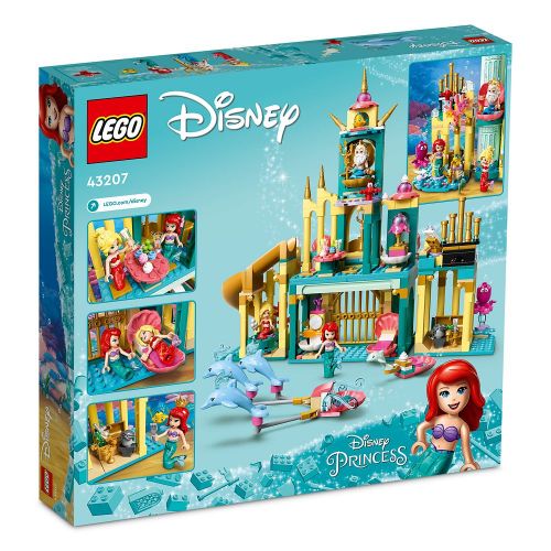 디즈니 Disney LEGO Ariels Underwater Palace 43207