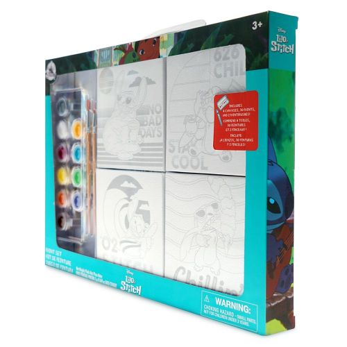 디즈니 Disney Lilo & Stitch Canvas Paint Set