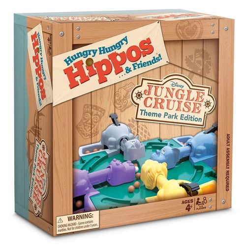 디즈니 Hungry Hungry Hippos Game: Disney Jungle Cruise Theme Park Edition