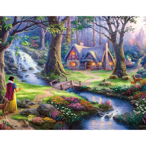 디즈니 Disney Thomas Kinkade 4 in 1 Puzzle Set