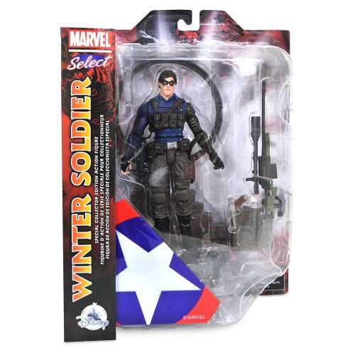디즈니 Disney Winter Soldier Collector Edition Action Figure ? Marvel Select by Diamond ? 7 1/4