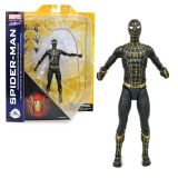 Disney Spider-Man Black Suit Spider-Man: No Way Home Collector Edition Action Figure ? Marvel Select by Diamond ? 7
