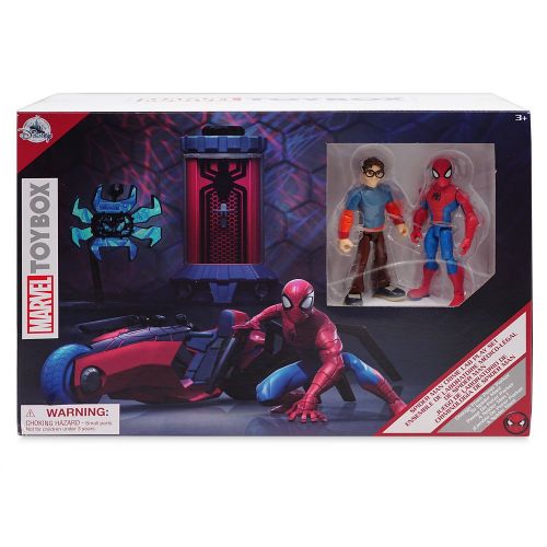 디즈니 Disney Spider-Man Action Figure and Crime Lab Play Set ? Marvel Toybox