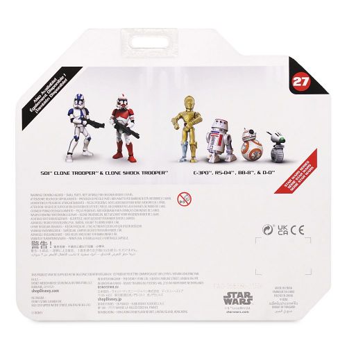 디즈니 Disney 501st Clone Trooper and Clone Shock Trooper Action Figure Set ? Star Wars Toybox