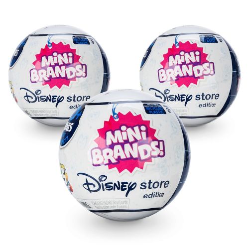 디즈니 Disney 5 Surprise Mini Brands! Mystery Capsules ? 3-Pack