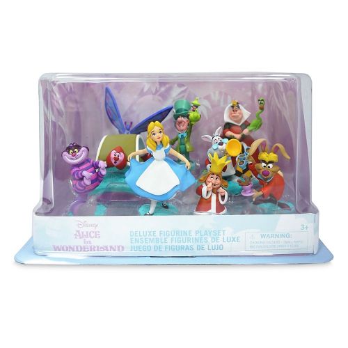 디즈니 Disney Alice In Wonderland Deluxe Figurine Play Set