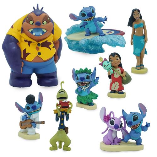 디즈니 Disney Lilo & Stitch Deluxe Figure Play Set