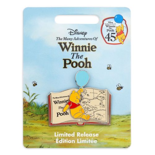 디즈니 Disney The Many Adventures of Winnie the Pooh 45th Anniversary Pin ? Limited Release