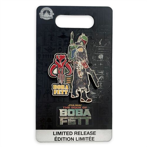 디즈니 Disney Boba Fett Pin ? Star Wars: The Book of Boba Fett ? Limited Release