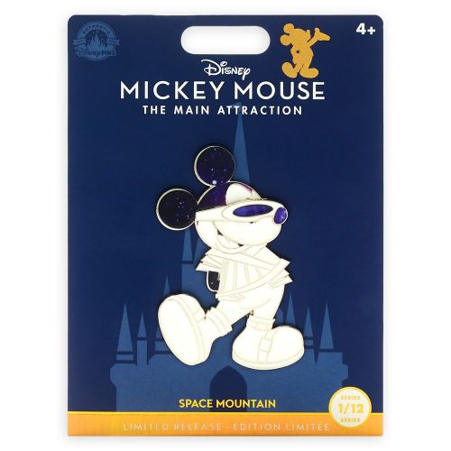 디즈니 Disney Mickey Mouse: The Main Attraction Pin ? Space Mountain ? Limited Release