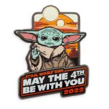 Disney Grogu May the 4th Be With You Pin ? Star Wars Day 2022 ? Limited Release