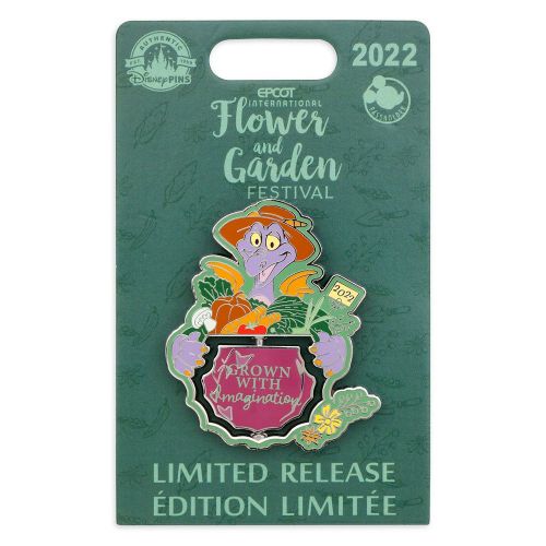 디즈니 Disney Figment Pin ? EPCOT International Flower and Garden Festival 2022 ? Limited Release