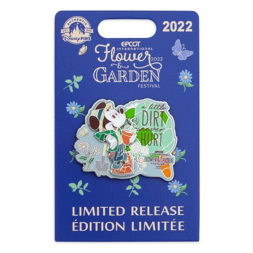 디즈니 Disney Mickey Mouse Pin ? EPCOT International Flower and Garden Festival 2022 ? Limited Release