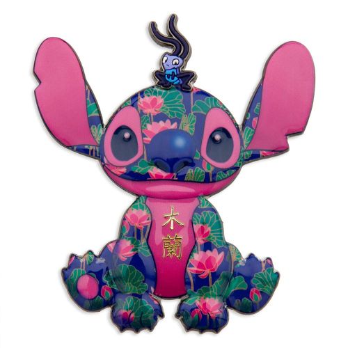 디즈니 Stitch Crashes Disney Jumbo Pin ? Mulan ? Limited Release