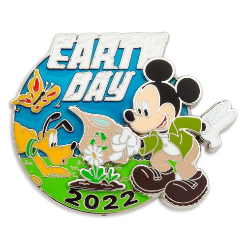 디즈니 Disney Mickey Mouse and Pluto Earth Day Pin ? Limited Release