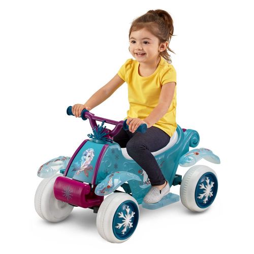 디즈니 Disney Frozen 2 6V Toddler Quad Ride-On Toy