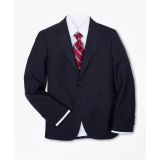 Boys Prep Two-Button Wool Suit Jacket