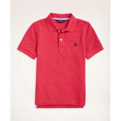 브룩스브라더스 Boys Short-Sleeve Cotton Pique Polo Shirt