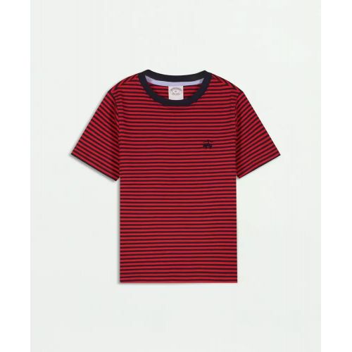 브룩스브라더스 Boys Feeder Stripe T-Shirt