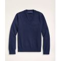 Boys Cotton V-Neck Sweater