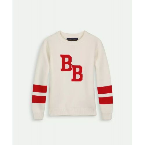 브룩스브라더스 Boys Cotton Varsity Sweater
