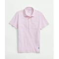 The Vintage Oxford-Collar Polo Shirt In Cotton Blend