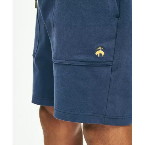 브룩스브라더스 Stretch Sueded Cotton Jersey Sweat Shorts