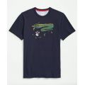 Mens Cotton Lunar New Year Graphic T-Shirt