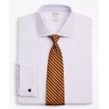 Stretch Soho Extra-Slim-Fit Dress Shirt, Non-Iron Twill English Collar French Cuff Micro-Check
