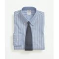 Stretch Supima Cotton Non-Iron Pinpoint Oxford Button-Down Collar, BB#1 Rep Stripe Dress Shirt