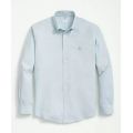 Stretch Cotton Non-Iron Oxford Polo Button Down Collar Shirt