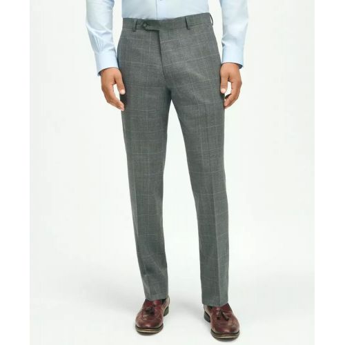 브룩스브라더스 Brooks Brothers Explorer Collection Classic Fit Wool Plaid Suit Pants