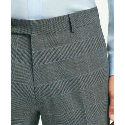 브룩스브라더스 Brooks Brothers Explorer Collection Classic Fit Wool Plaid Suit Pants